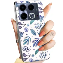 etui-do-infinix-note-40-4g-wzory-zima-snieg-sniezynki-winter-obudowa-case