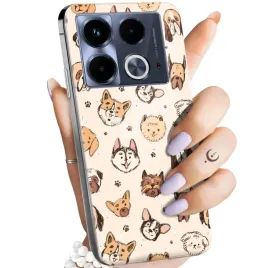 etui-do-infinix-note-40-4g-wzory-psy-pieski-psiaki-obudowa-pokrowiec-case