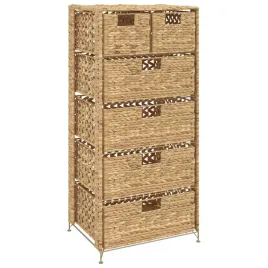 szafka-z-6-szufladami-hiacynt-wodny-i-metal-brazowa-47x37x100-cm