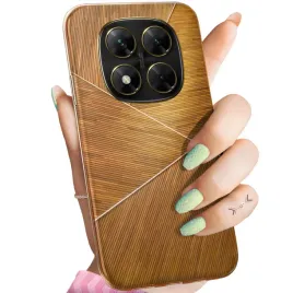 etui-do-xiaomi-poco-x7-5g-wzory-brazowe-drewniane-brown-obudowa-pokrowiec