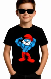 t-shirt-smerfy-koszulka-nadruk-dziecko-papa-smerf-prezent110-122-przod-w430