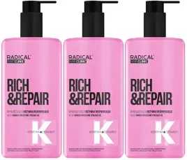 radical-hair-clinic-richandrepair-wygladzajaca-odzywka-regenerujaca-260ml-x-3