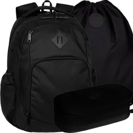 coolpack-plecak-szkolny-mlodziezowy-break-czarny-zestaw-3w1-piornik-worek