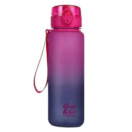 COOLPACK BIDON SZKOLNY BUTELKA NA WODE NAPOJE 600 ml GRADIENT PINK