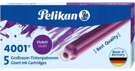 pelikan-naboje-dlugie-fioletowe-5-sztuk