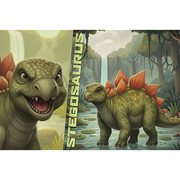 trefl-puzzle-100-elementow-stegosaurus