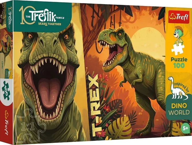 trefl-puzzle-100-elementow-t-rex