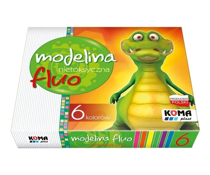 koma-modelina-6-kolorow-fluor-stan-nowy