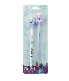coolpack-olowek-szkolny-z-gumowa-nakladka-figurki-stitch-2-sztuki-wzor-1