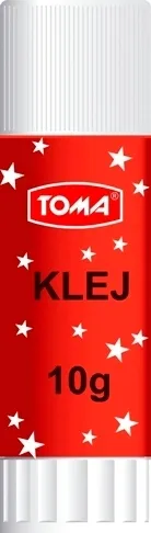 TOMA KLEJ W SZTYFCIE BIAŁY NA PLASTYKE 10G