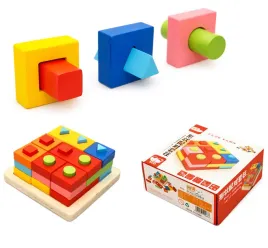 drewniana-ukladanka-sorter-kolorow-i-ksztaltow-montessori