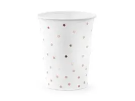kubeczki-kropki-biale-260ml-6szt-partydeco