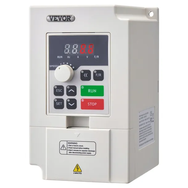 NAPĘD O ZMIENNEJ CZĘSTOTLIWOŚCI VFD 2.2 kW 3 KM 5 A 380 V 3 Fazy Wyjście