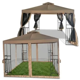 stalowa-pergola-ogrodowa-altana-pawilon-3x3xh2-7m-z-zaslonami-wodoodporna