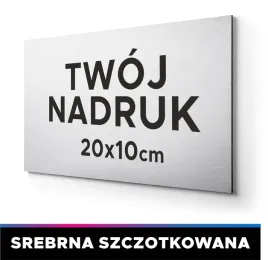 tabliczka-szyld-twoj-dowolny-nadruk-20x10-srebrna-szczotka