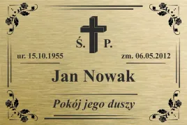 tablica-nagrobna-30x20cm-dibond-szczotka-zlota-z6-30-x-20-cm
