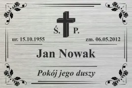 tablica-nagrobna-30x20cm-dibond-szczotka-srebrna-s6-30-x-20-cm