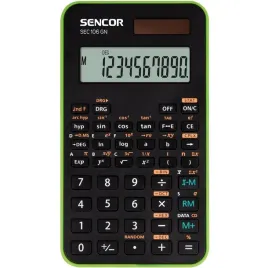 kalkulator-naukowy-sencor-sec-106gn-lcd-56-funkcji-statystyczne-binarne