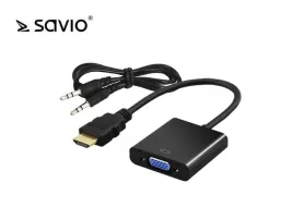 savio-cl-23-b-adapter-hdmi-vga-z-dzwiekiem