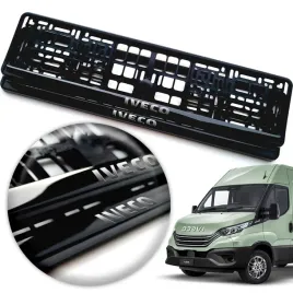 2x-ramki-tablic-rejestracyjnych-do-iveco-zelowe-3d-logo-premium