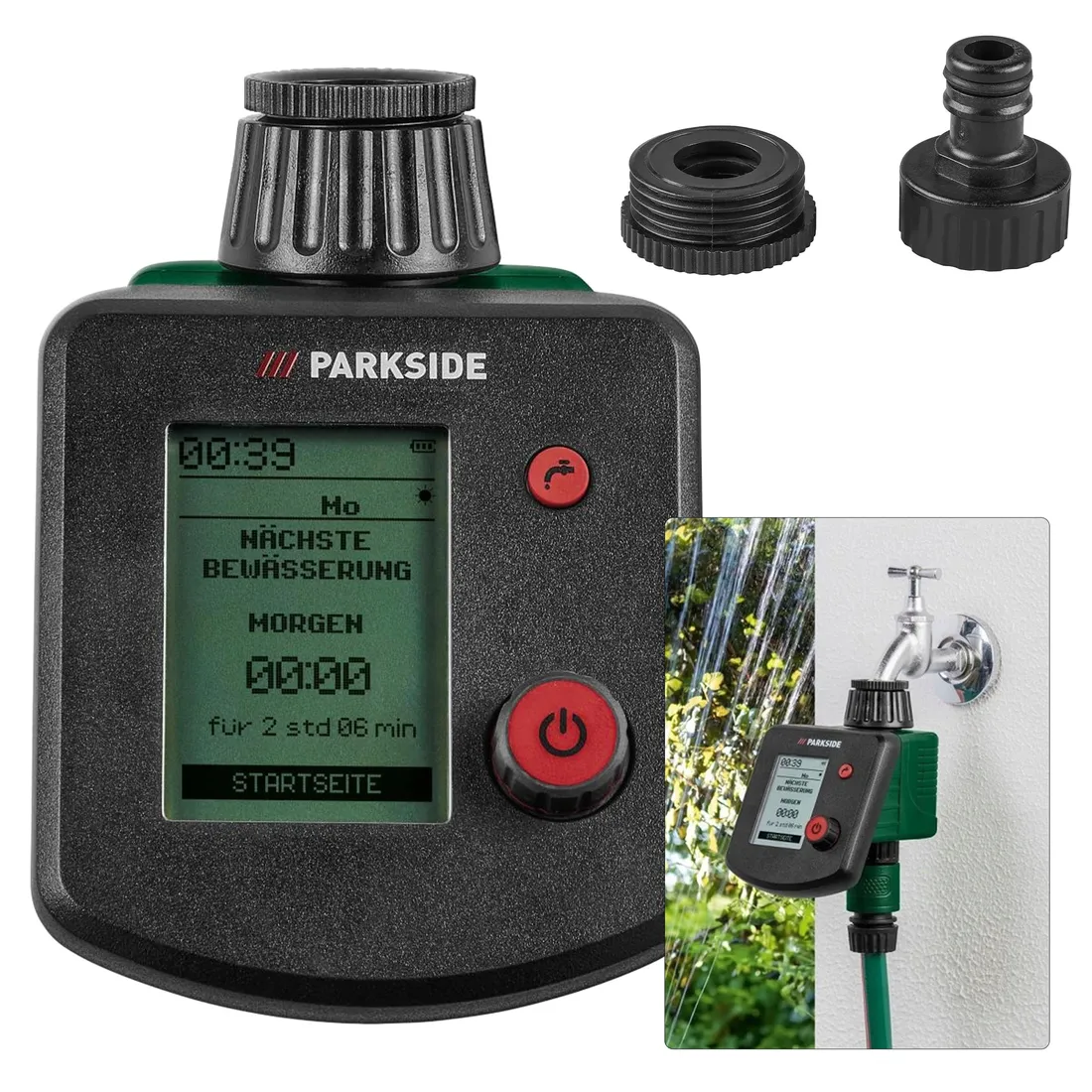 system-nawadniania-parkside-programator-sterownik-wody-komputer-ip65-stan-nowy