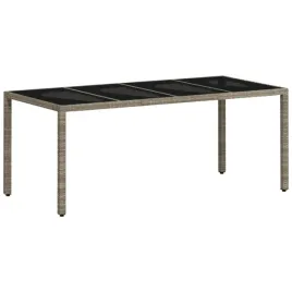 stol-ogrodowy-jasnoszary-190-x-90-x-75-cm-rattan-pe-szklo-hartowane