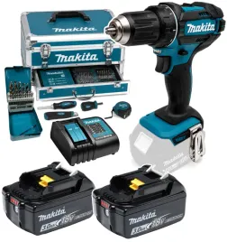 makita-dhp482rfx9-wkretarka-udarowa-lxt-18v-2x3ah-62nm-walizka-wiertla-bity