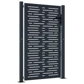 bramka-ogrodowa-antracytowa-105-x-130-cm-stal-galwanizowana-wzor-laserow