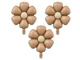 balony-foliowe-kwiaty-brazowe-50-cm-3-szt