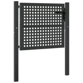 brama-ogrodowa-stalowa-antracytowa-105-x-125-cm-z-zamkiem-i-klamka