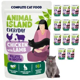 animal-island-everyday-kurczak-jagniecina-karma-mokra-dla-kota-12x-85-g