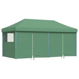 namiot-imprezowy-pop-up-580x292x315cm-zielony-z-bocznymi-sciankami