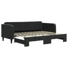 czarna-lezanka-2-w-1-z-aksamitu-wymiary-223-x-100-x-75-cm