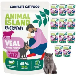 animal-island-everyday-cielecina-fileciki-w-galarecie-karma-dla-kota-12x85g