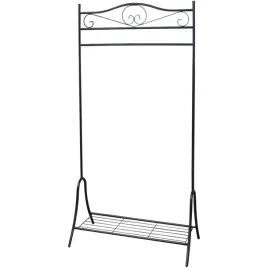wieszak-na-ubrania-z-drazkiem-i-polka-stalowy-czarny-90x44x174-cm