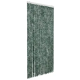 zaslona-przeciw-owadom-100-x-220-cm-zielona-i-biala-z-szenilu