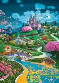 puzzle-180-ukladanka-dla-dzieci-zamek-kopciuszka-ogrod-kopciuszek-7-castor