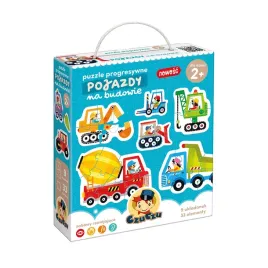 puzzle-baby-33-ukladanka-pojazdy-na-budowie-koparka-dzwig-walec-2-czuczu
