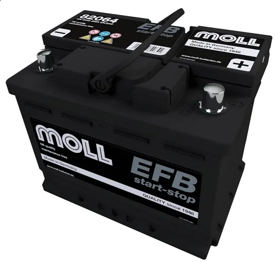 Akumulator Moll 64Ah P+ EFB 82064