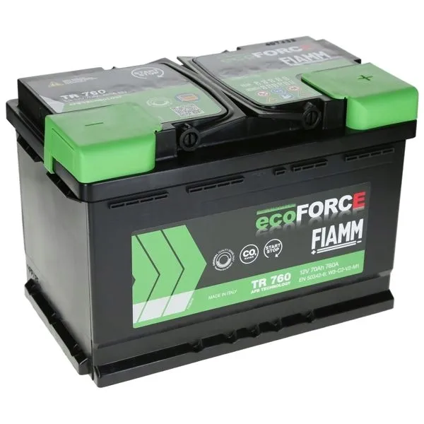 Akumulator Fiamm ECOFORCE AFB 12V 70Ah 760A P+ L3 TR760