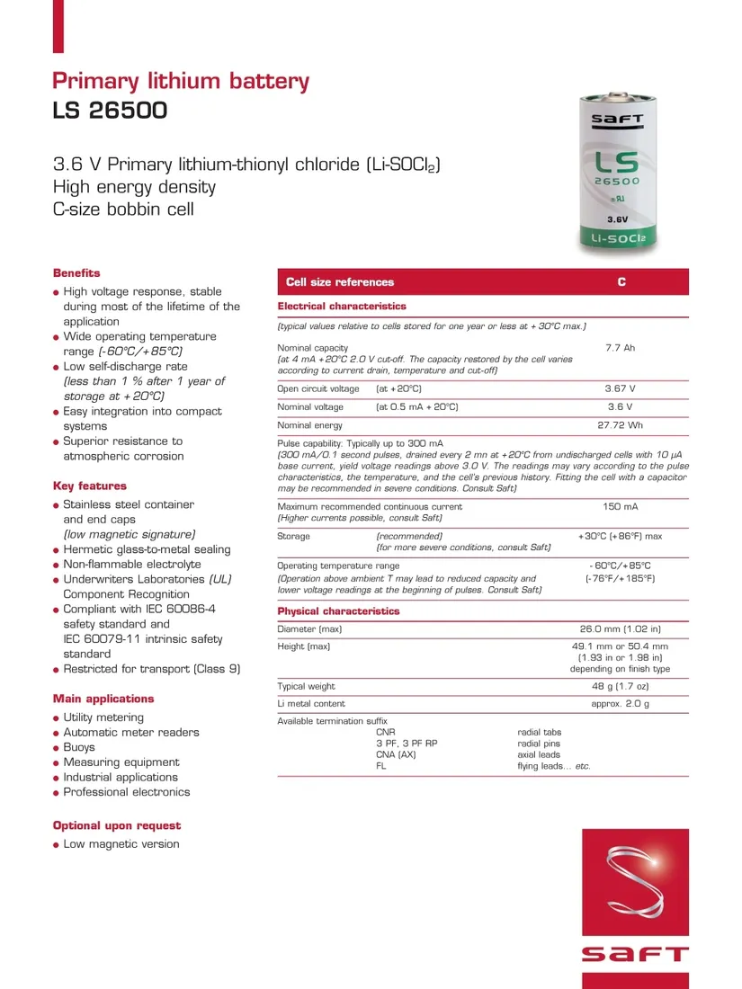 bateria-litowa-saft-ls26500-std-stan-nowy