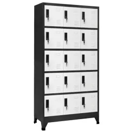 szafka-zamykana-na-klucz-antracytowo-biala-90-x-40-x-180-cm