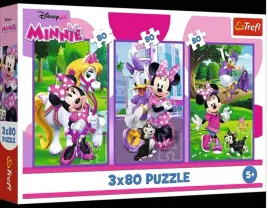 puzzle-3x80el-minnie-i-przyjaciele-trefl