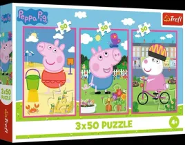 puzzle-3x50el-peppa-sila-przyjazni-trefl