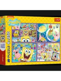 puzzle-4x250el-trefl-szalony-swiat-sponge