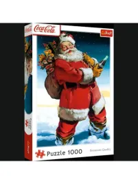 puzzle-1000el-trefl-xmas-mikolaj-snieg