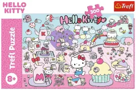 puzzle-300el-trefl-poznaj-swiat-hello-kitty