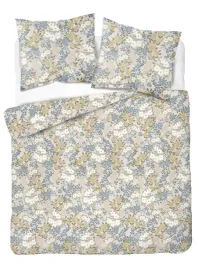 posciel-satynowa-140x200-kremowa-w-biale-i-niebieskie-kwiaty-satin-stories