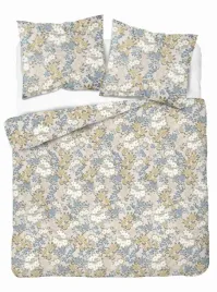 posciel-satynowa-160x200-kremowa-w-biale-i-niebieskie-kwiaty-satin-stories