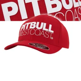 pitbull-west-coast-czapka-snapback-classic-seascape-czerwona-uniwersalna